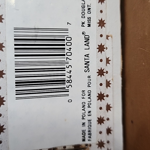 Vintage Santa Land hand decorated Christmas ornaments Made in Poland - Picture 5 of 16